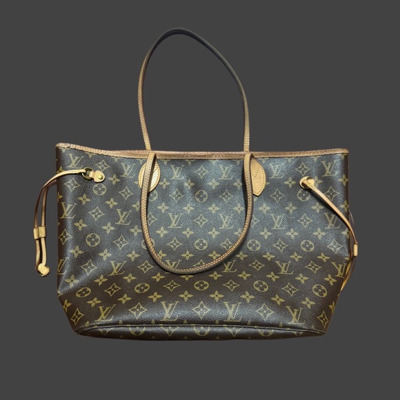 Louis Vuitton Handbags - Louis Vuitton Neverfull MM Brown Monogram Bag AUTHENTIC